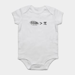 Pie is greater than PI Baby Bodysuit